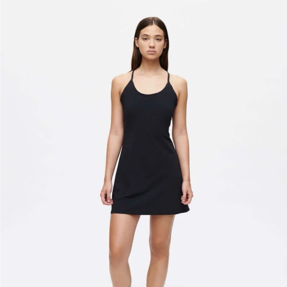 Outdoor Voices The Exercise Dress - Charcoal Grey (Size S)